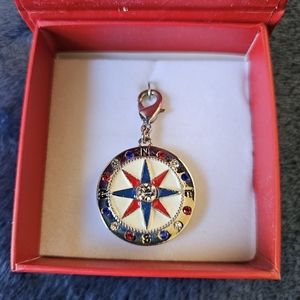 Diamond Compass Silver Charm from Carnival Triumph